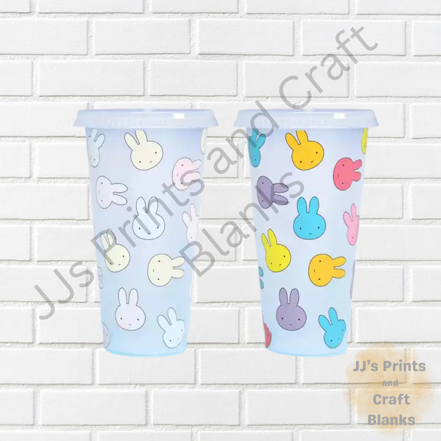 Easter 24oz colour changing cold cup