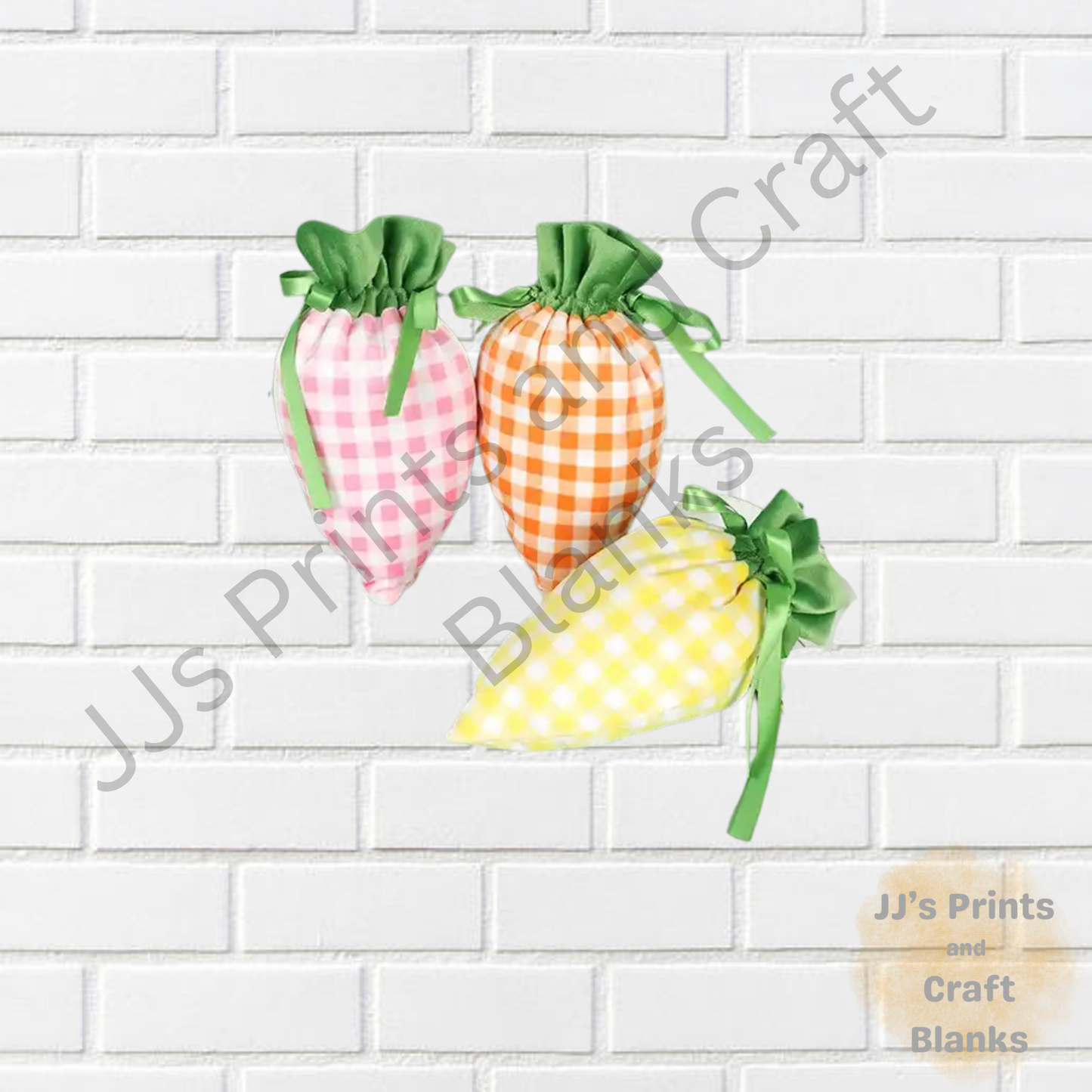 Large lattice carrot bags