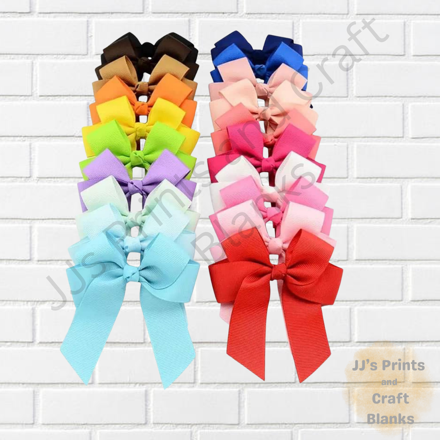 Sublimation 4 inch hair bows