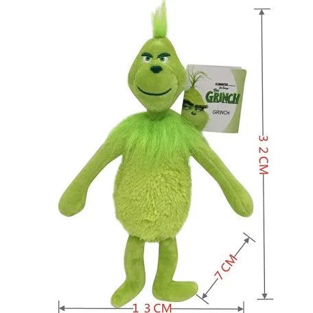 Grinch Christmas plush teddy