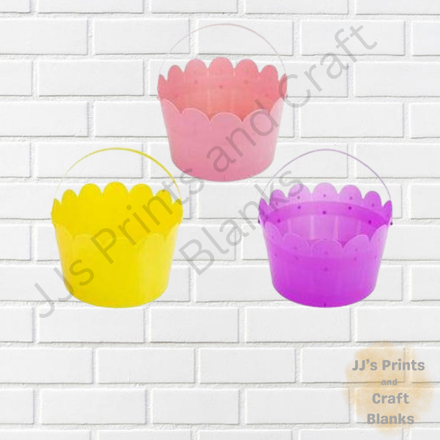 PLASTIC EASTER BUCKETS