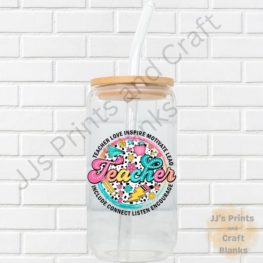 teacher uv-dtf decal sticker no 6