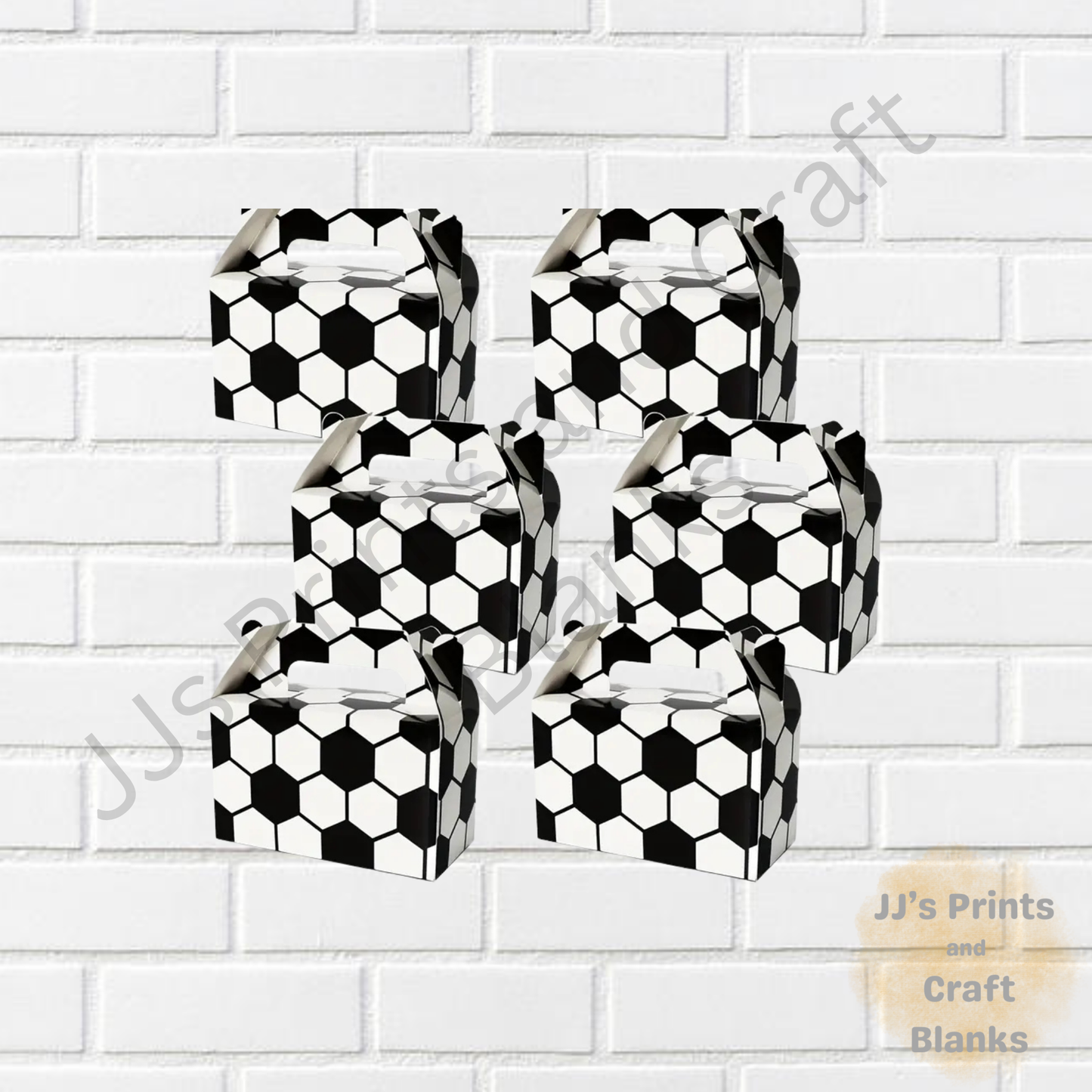 1pc Football Party Boxes