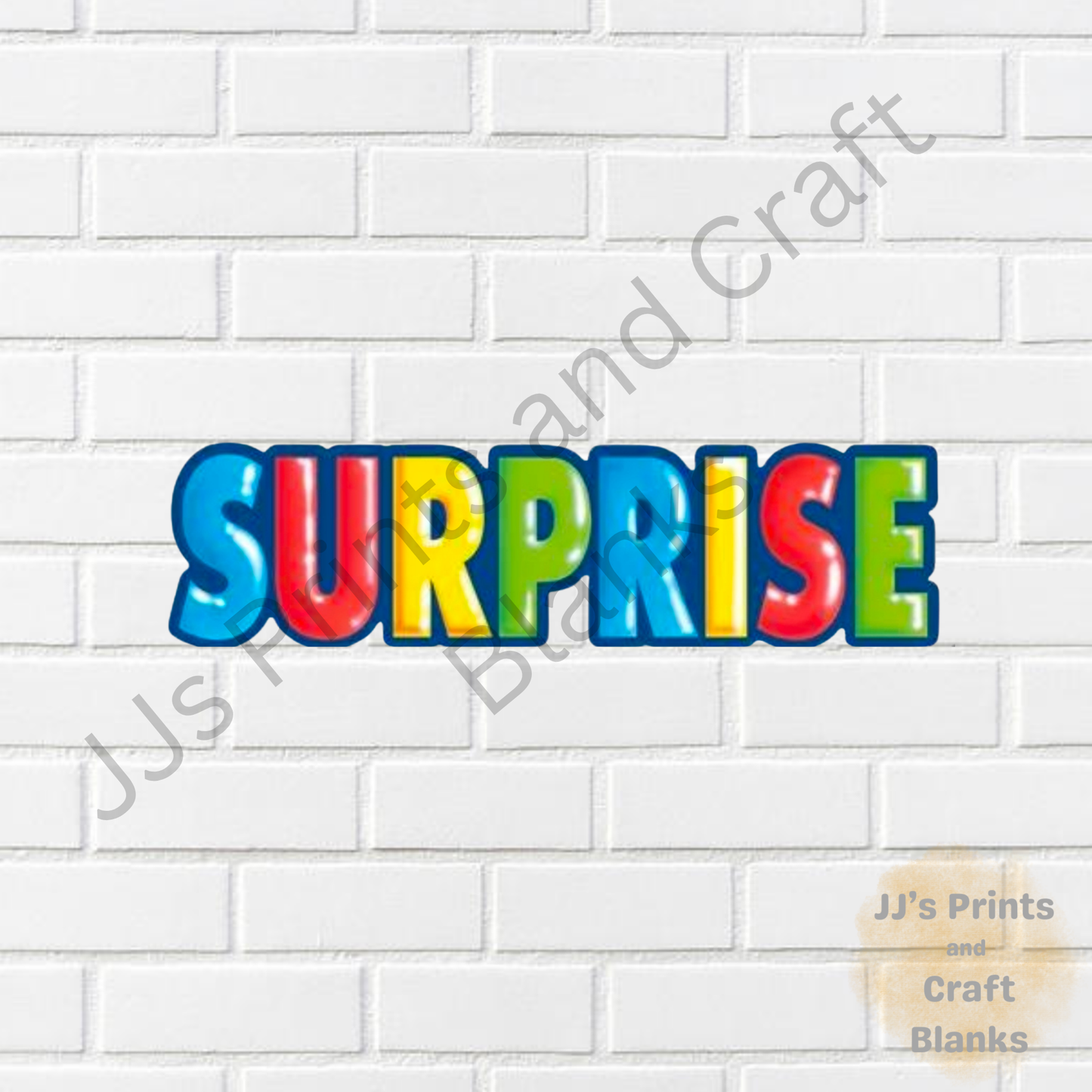 surprise jumble easter egg decal sticker