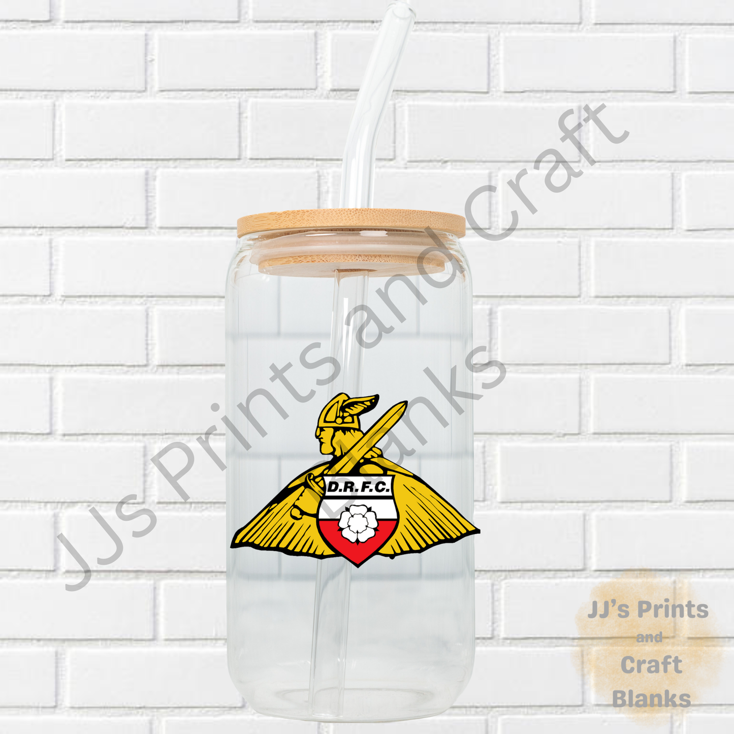 Doncaster rovers uv-dtf transfer sticker