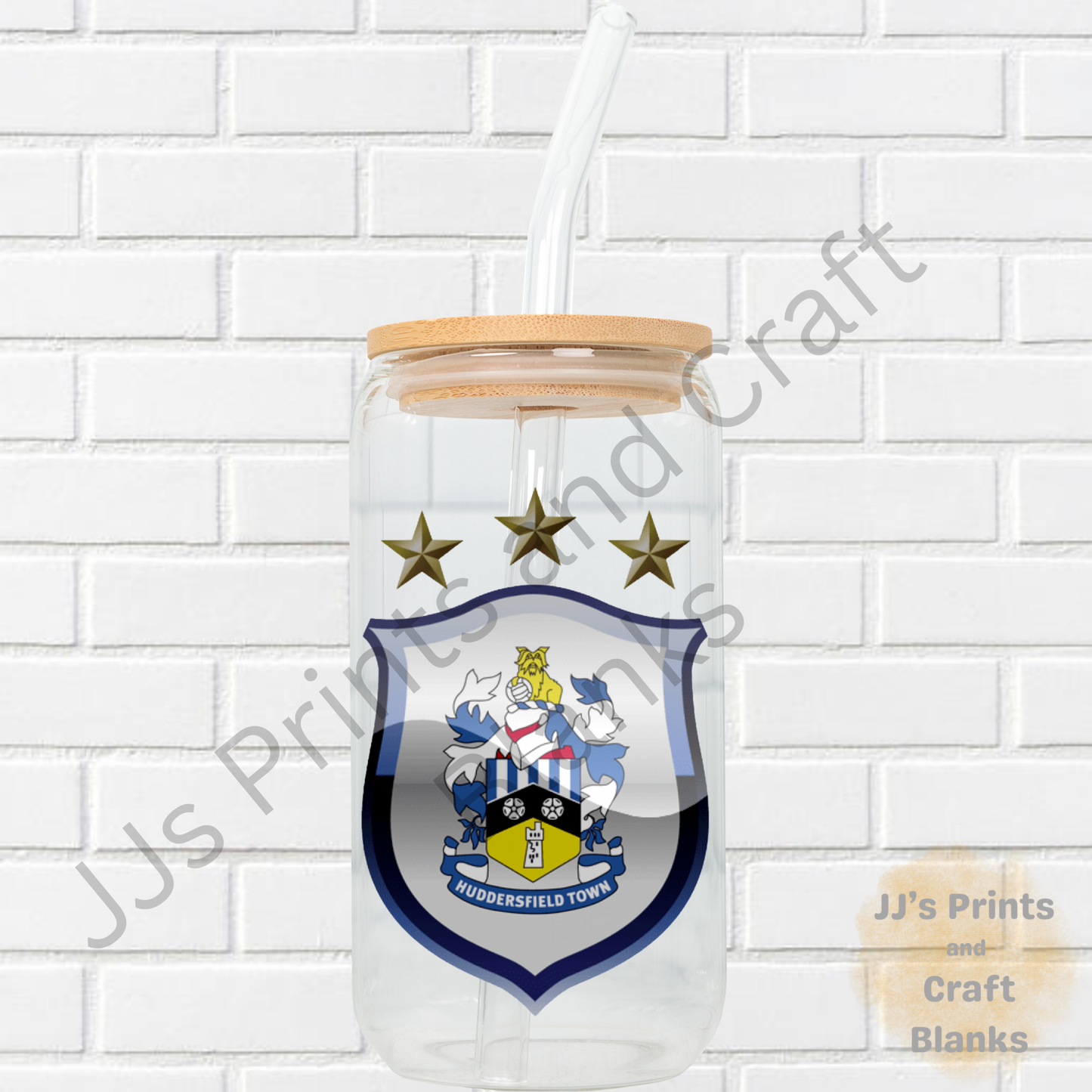 Huddersfield town UV-DTF sticker transfer