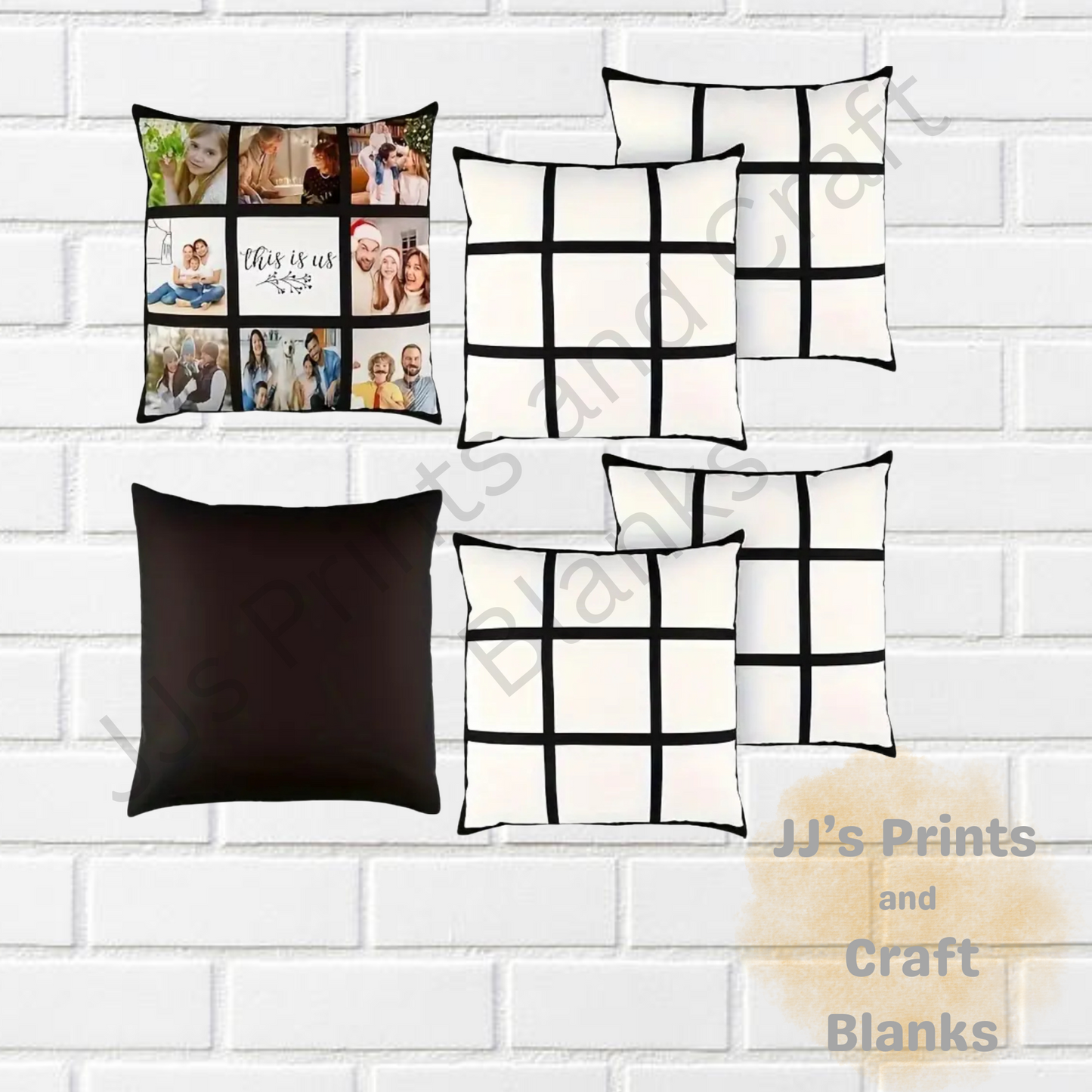 Sublimation Photo Panel Cushion Cover 40x40