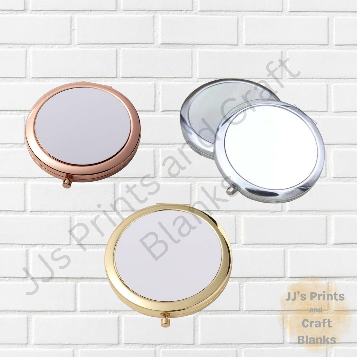 Sublimation compact mirror