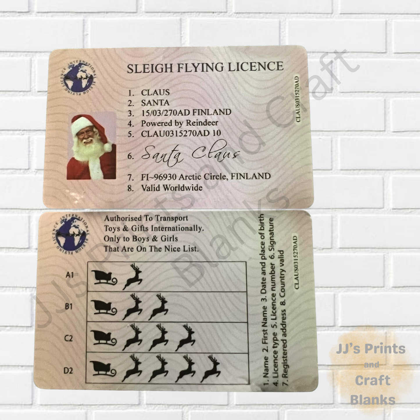 Santa licence