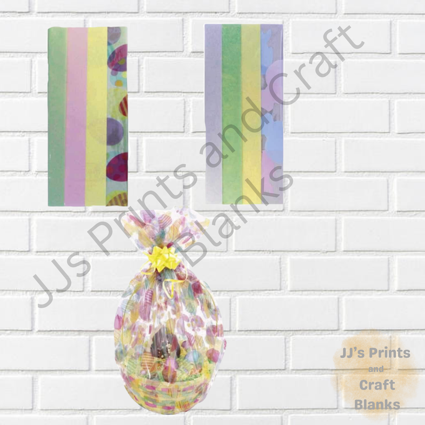 6PK CELLOPHANE EASTER DESIGN