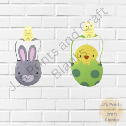 EASTER FELT BAG 2 ASSORTED DESIGNS