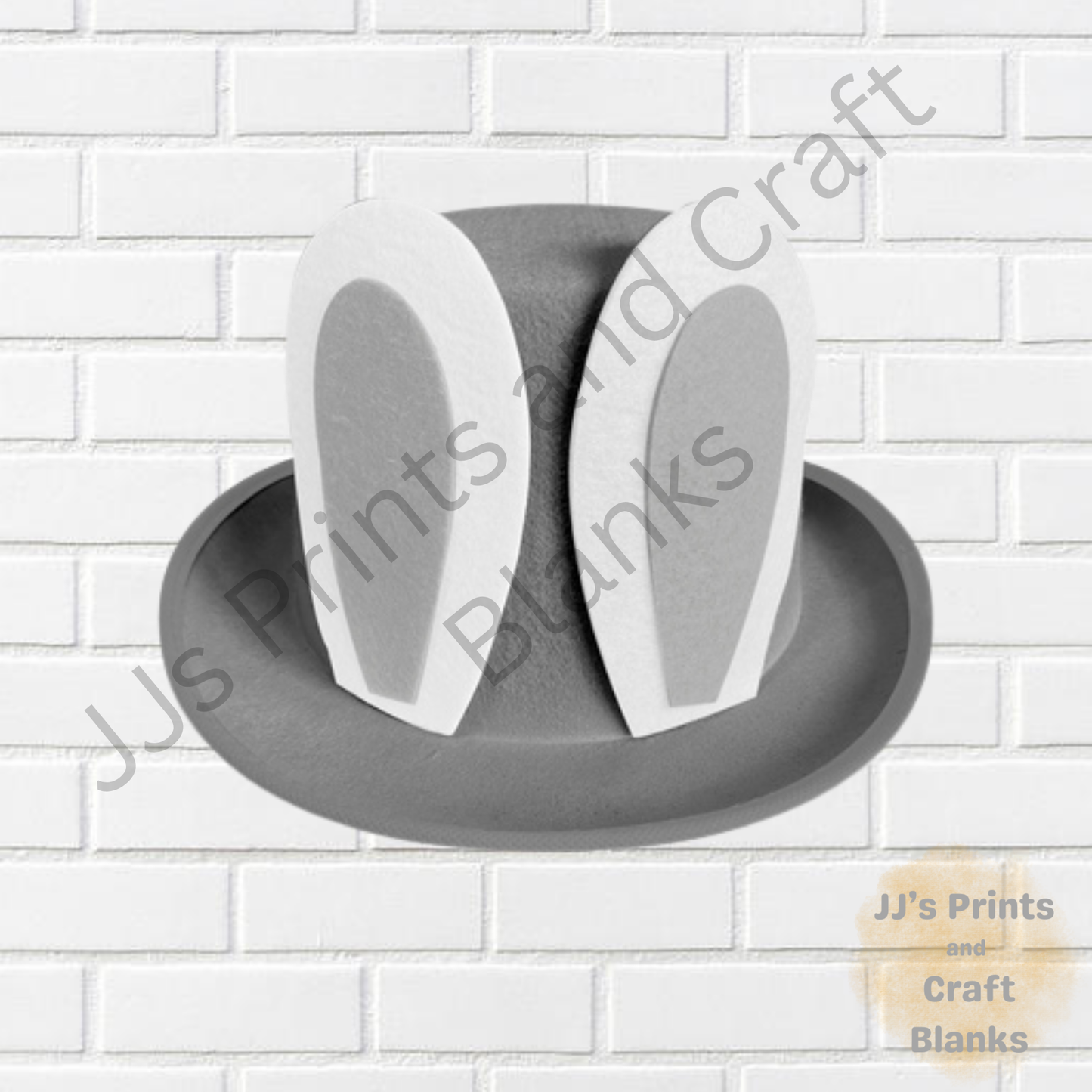 FELT EASTER HAT WITH EARS