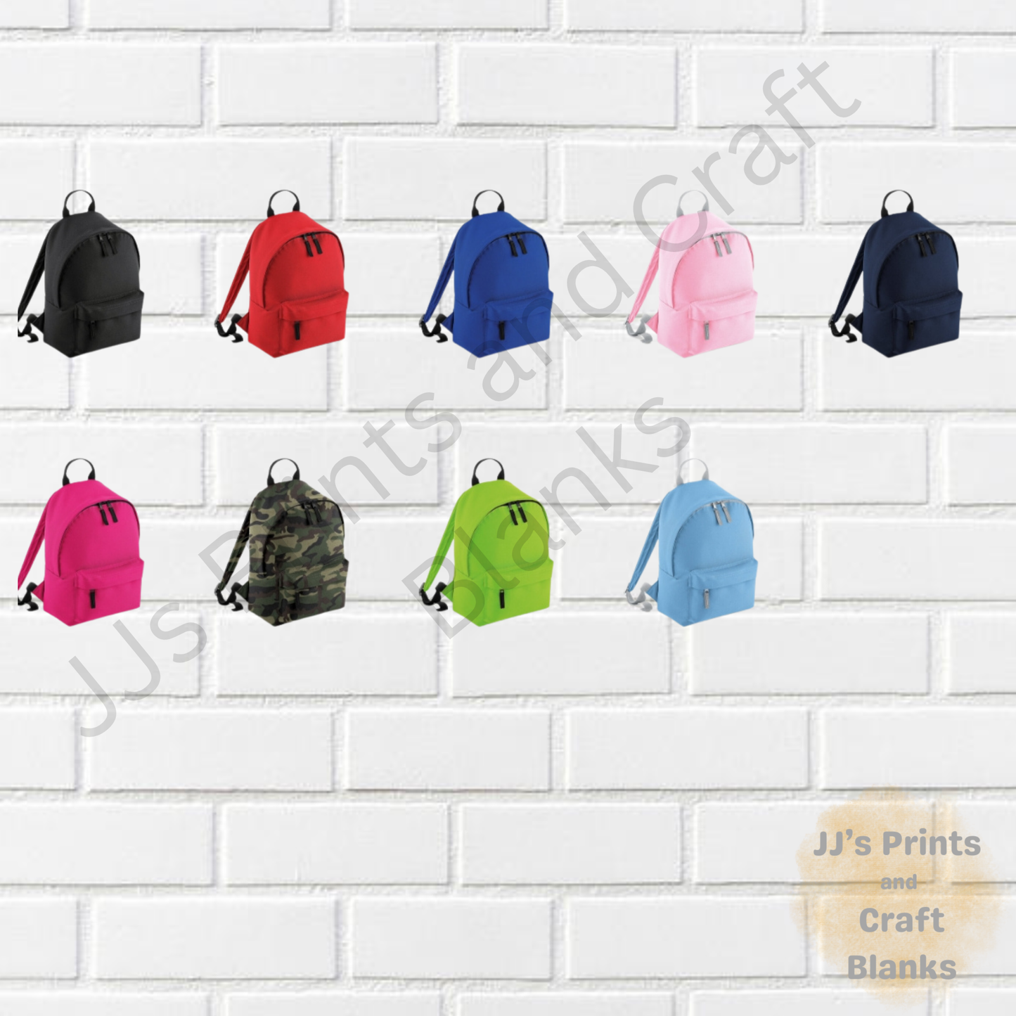 BAGBASE MINI FASHION BACKPACK - BG125S 9 LITRES