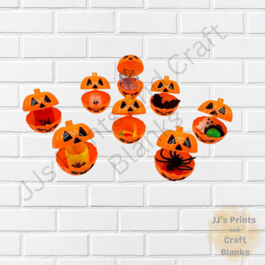 Halloween pumpkin sweet container