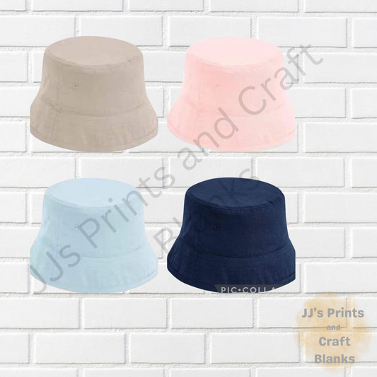 Junior Bucket Hats - 2 Sizes