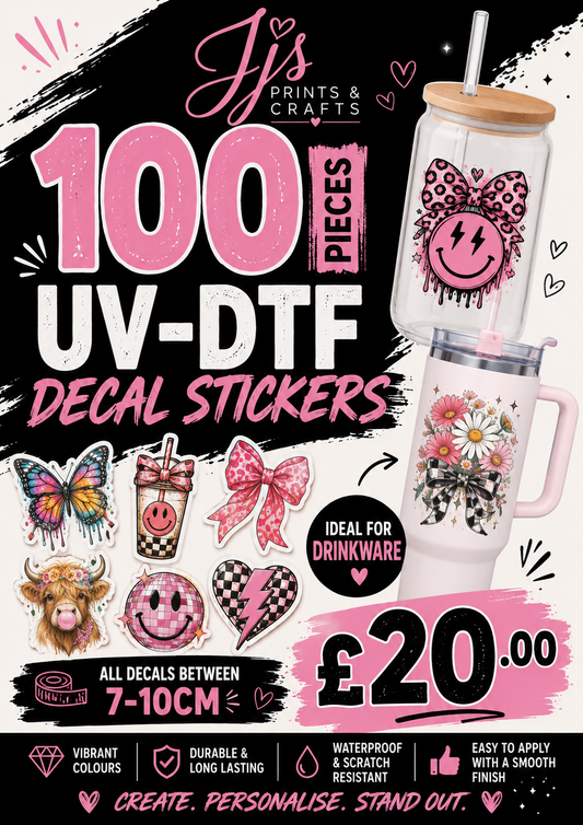 gav's special box 100 pieces of uv-dtf