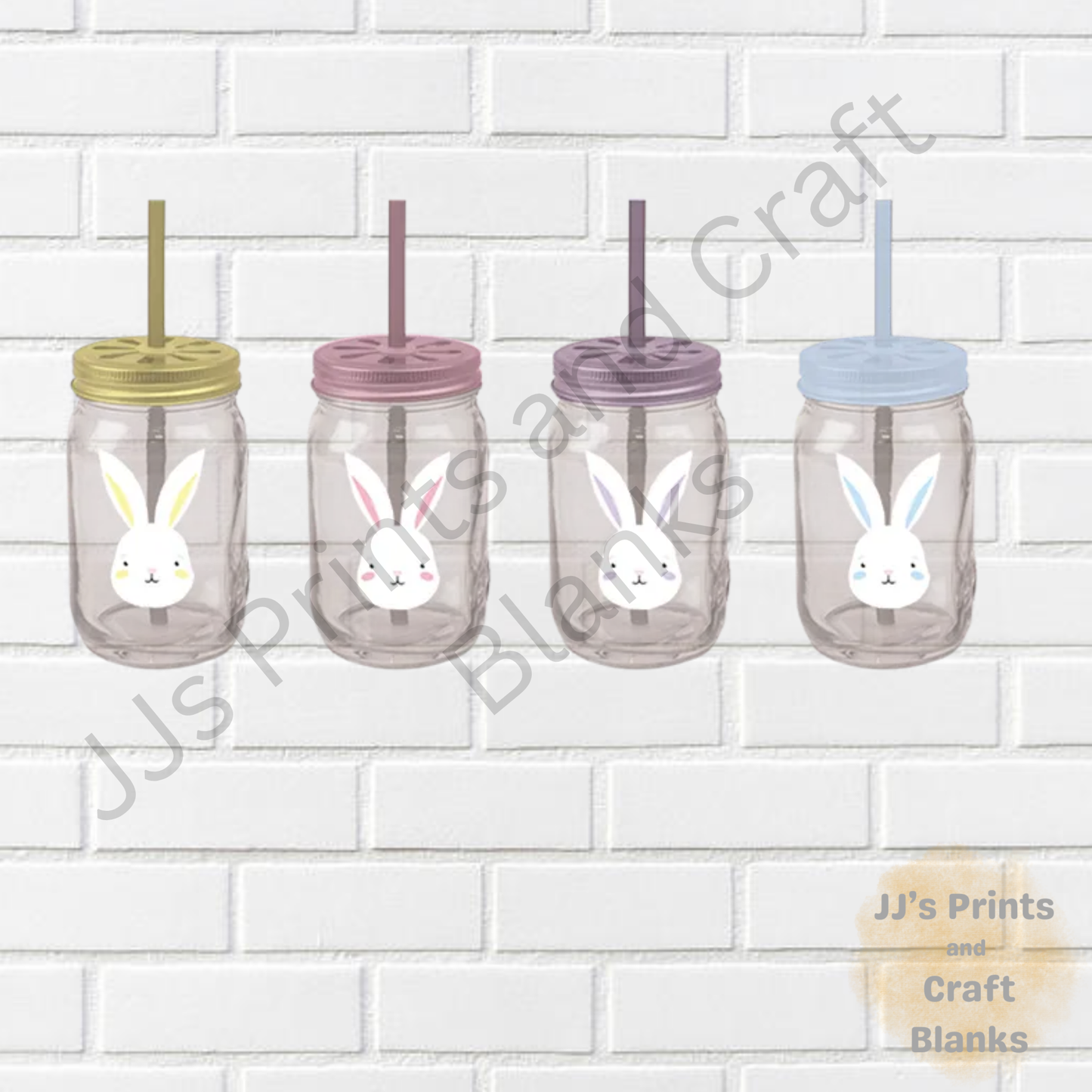 Easter Cup & Straw 500ml