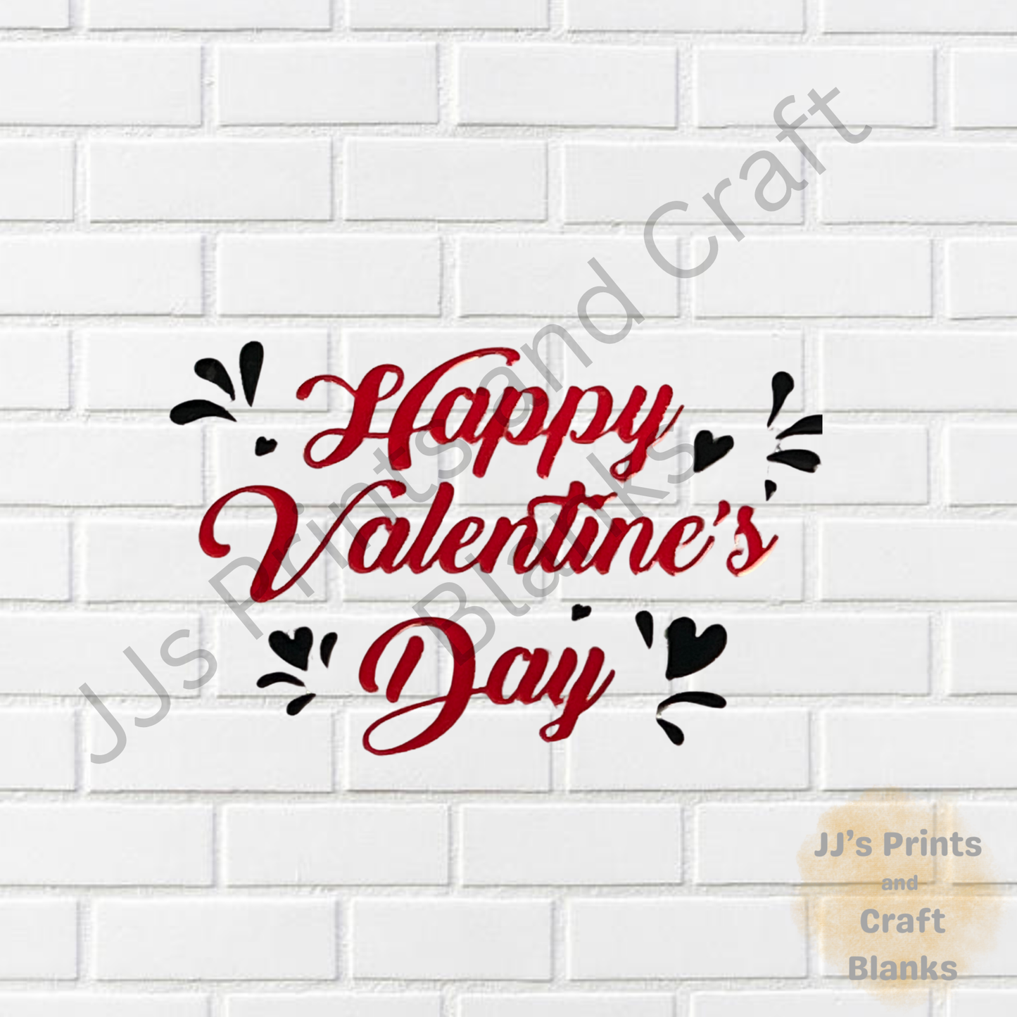 Happy Valentine’s Day decal sticker