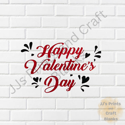 Happy Valentine’s Day decal sticker