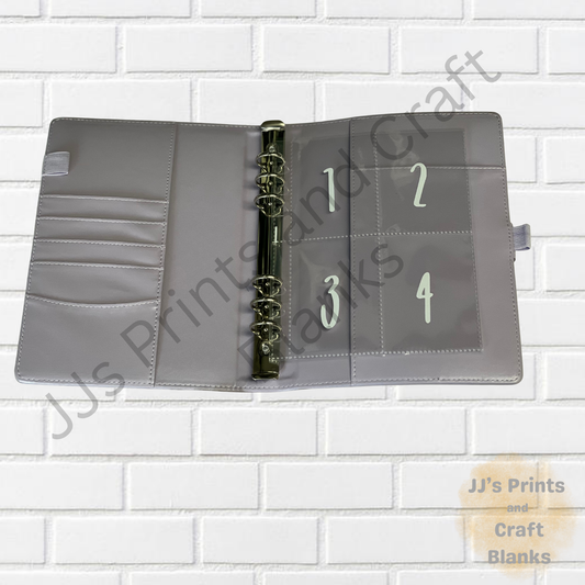 Lilac 100 Envelope Challenge Binder Cash Savings Challenge A5 size