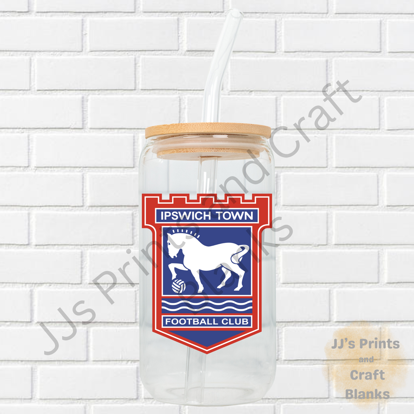 Ipswich town  uv-dtf transfer sticker