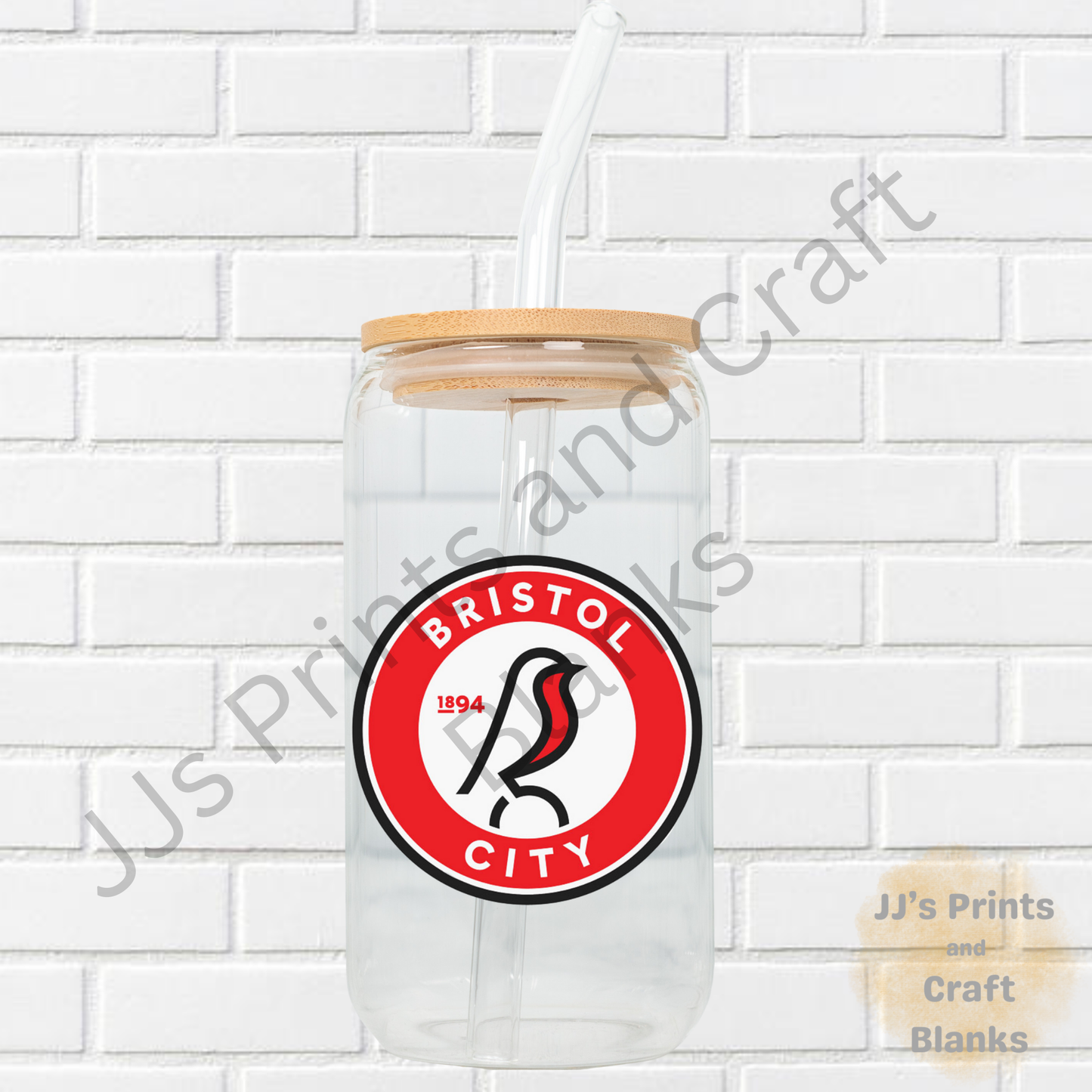 Bristol city   uv-dtf transfer sticker