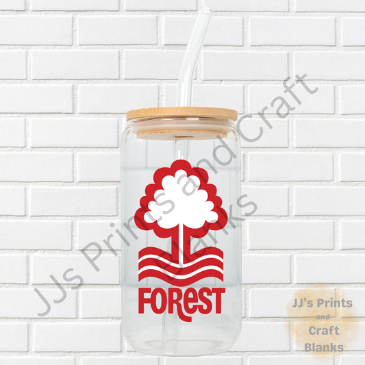 Nottingham Forrest uv-dtf transfer sticker