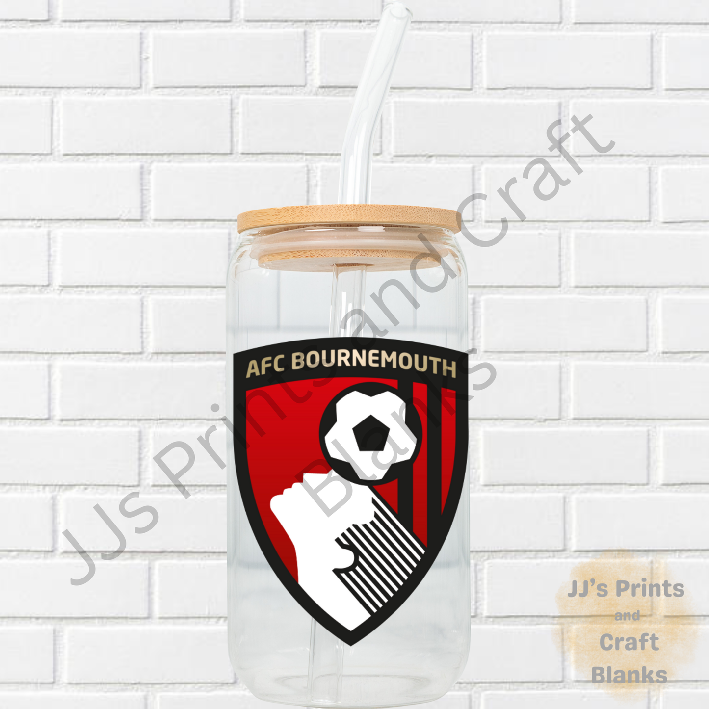 Bournemouth UV-DTF sticker transfer