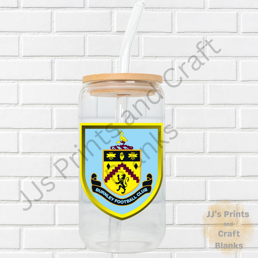 Burnley uv-DTF sticker transfer