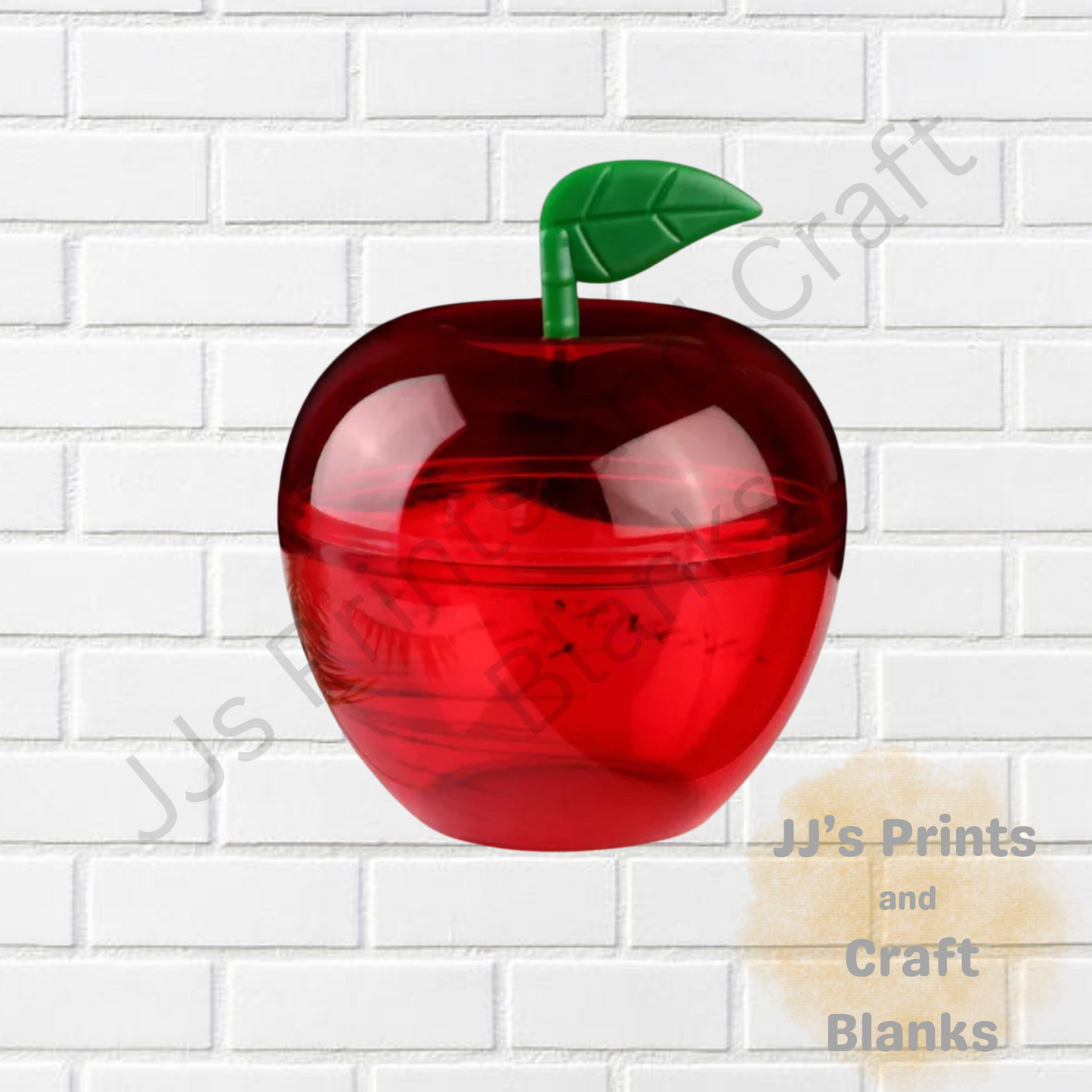 Plastic fillable apples