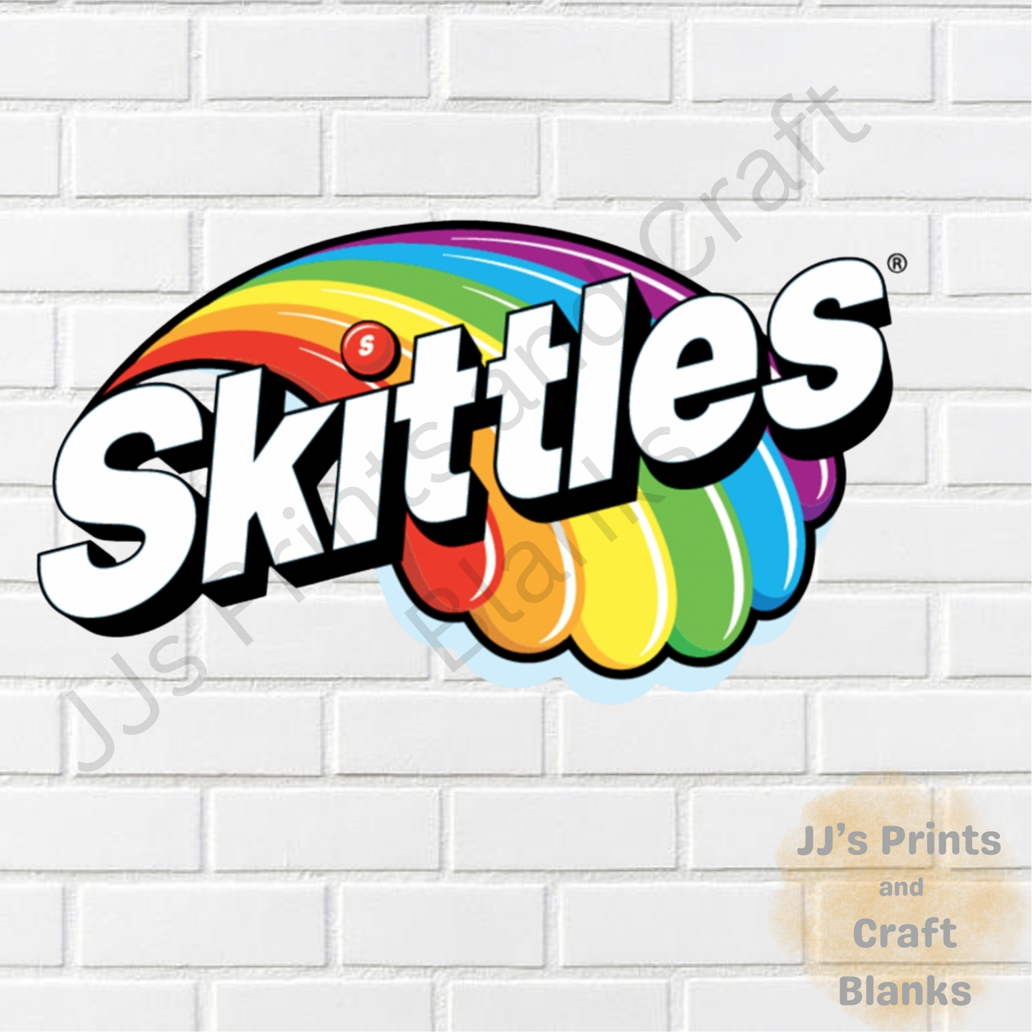 uv-dtf  decal sticker  Skittles