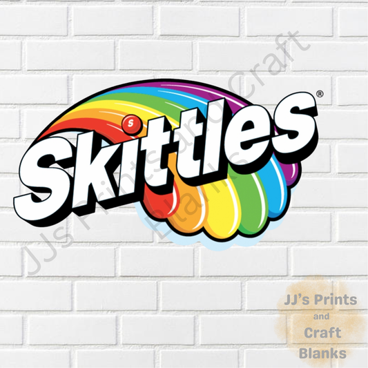 uv-dtf  decal sticker  Skittles