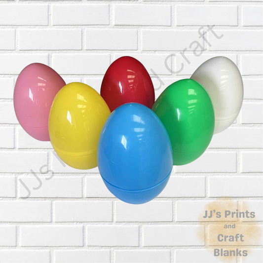 giant 30cm plastic fillable easter eggs