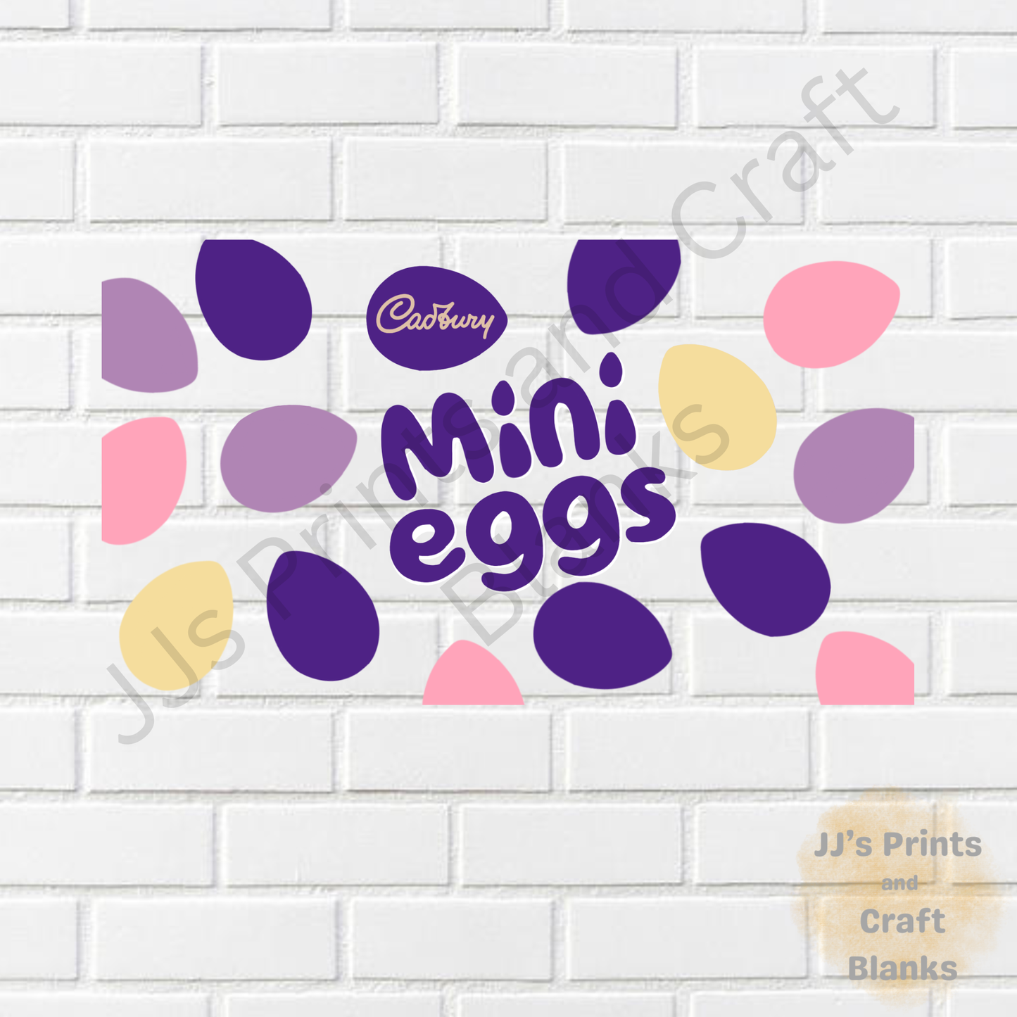 mini egg decal sticker