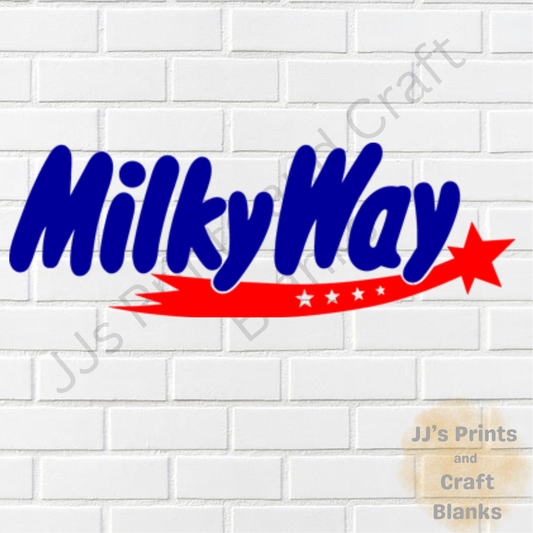 uv-dtf  decal sticker Milky Way