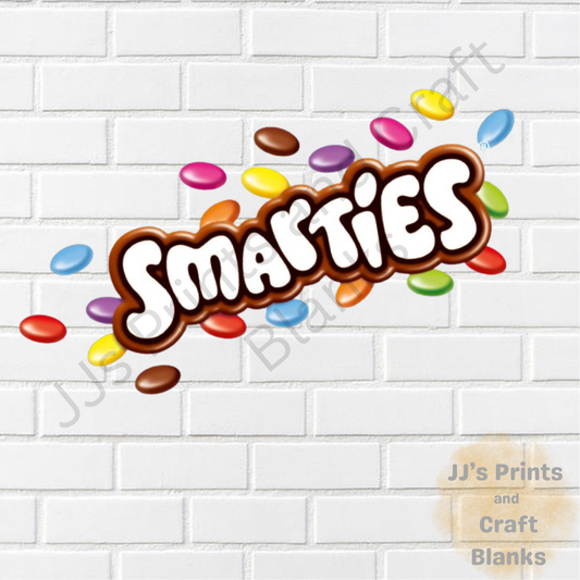 uv-dtf  decal sticker Smarties