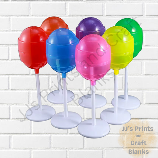 Fillable lollipops