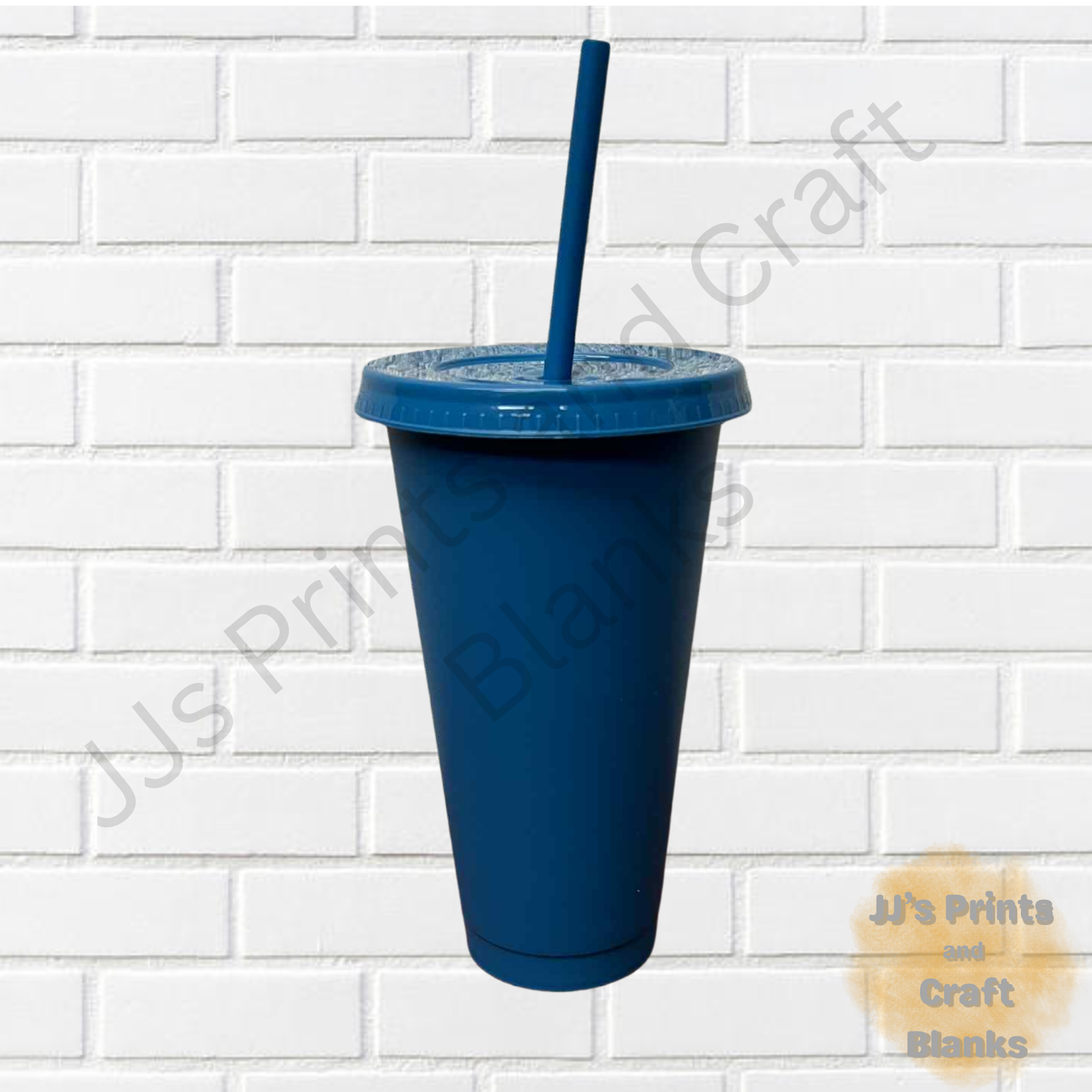 24oz Teal Blue cold cups